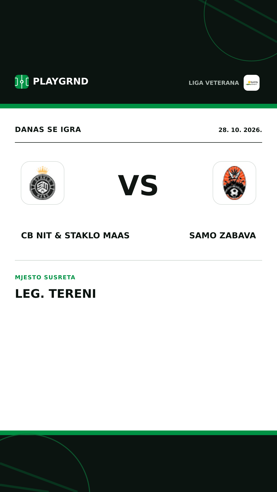Instagram slika: CB Nit & Staklo Maas vs Samo Zabava