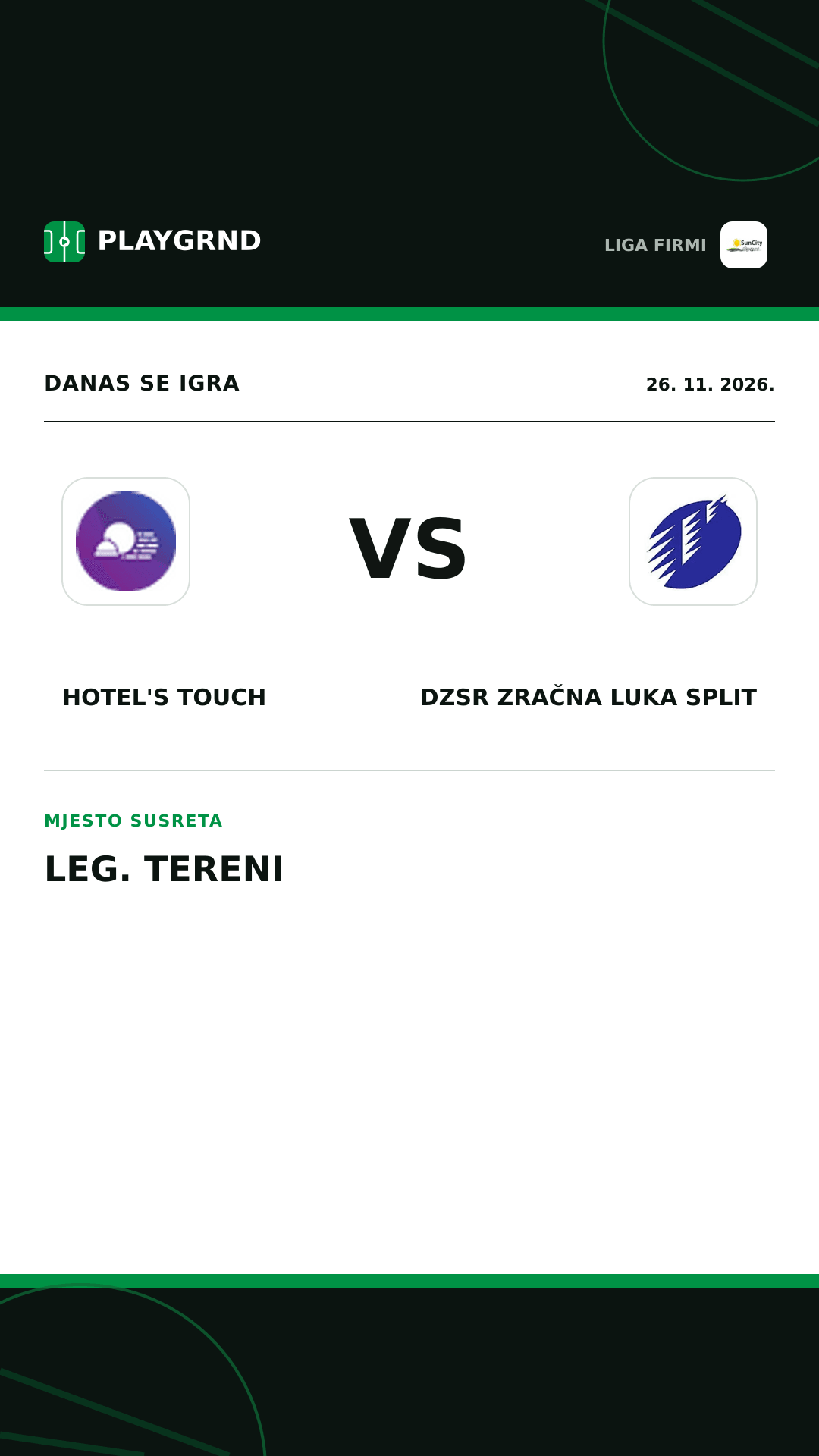Instagram slika: Hotel's Touch vs DZSR Zračna Luka Split