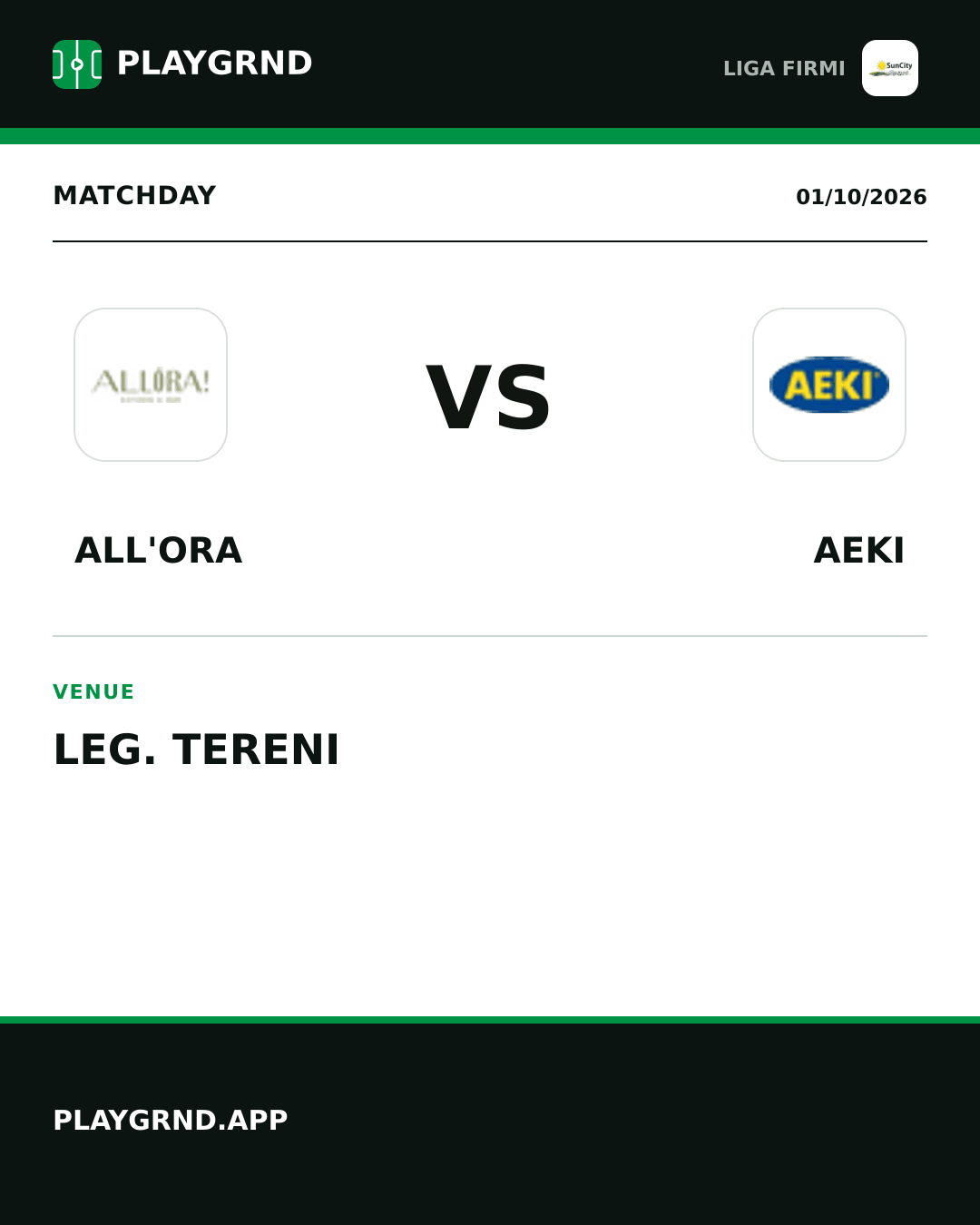Instagram artwork: All'Ora vs AEKI