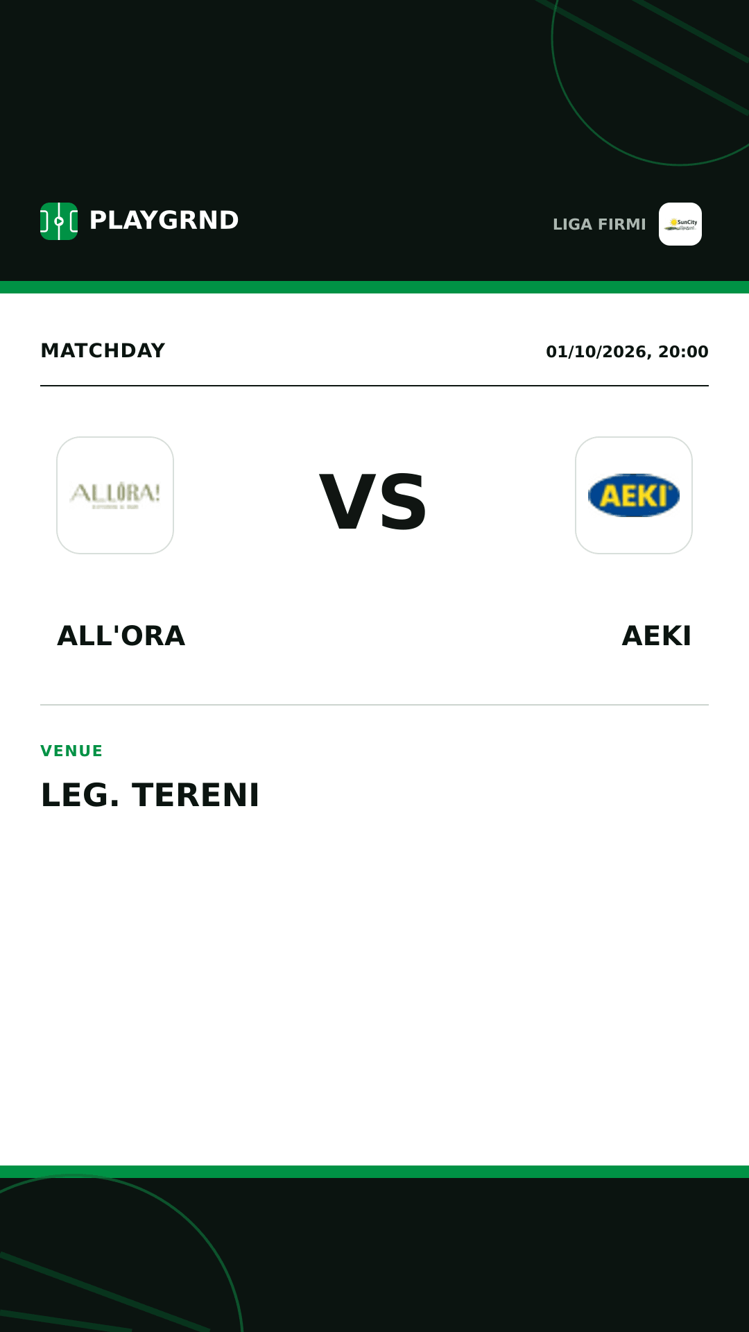 Instagram artwork: All'Ora vs AEKI