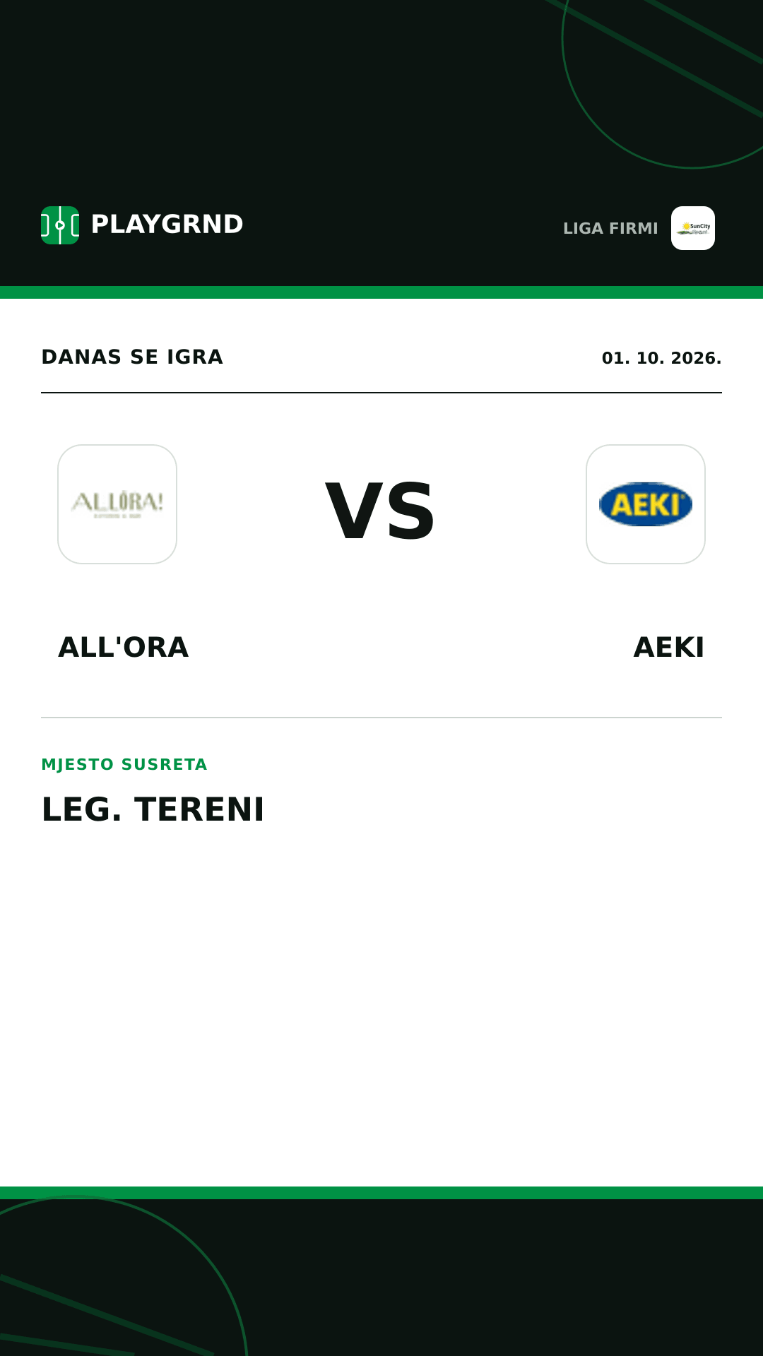 Instagram slika: All'Ora vs AEKI