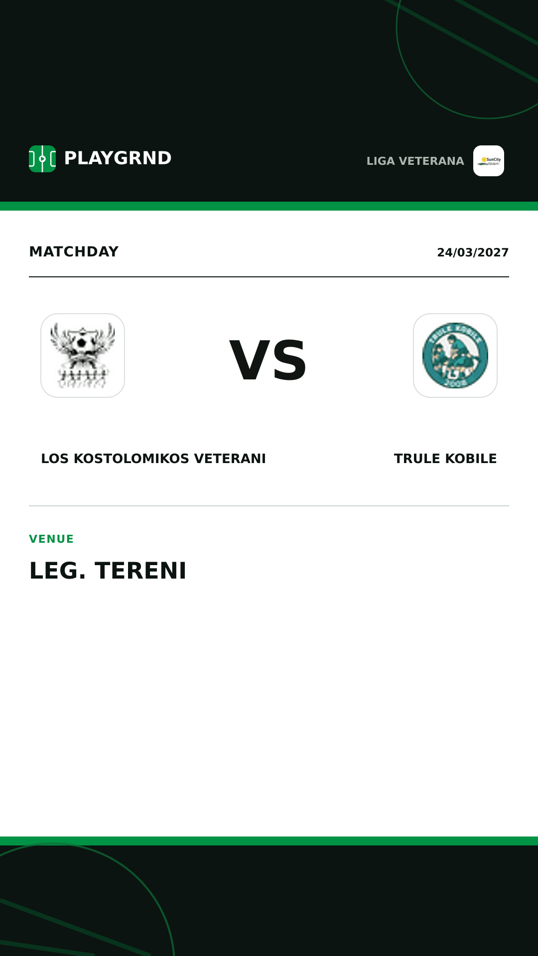 Instagram artwork: Los Kostolomikos Veterani vs Trule Kobile