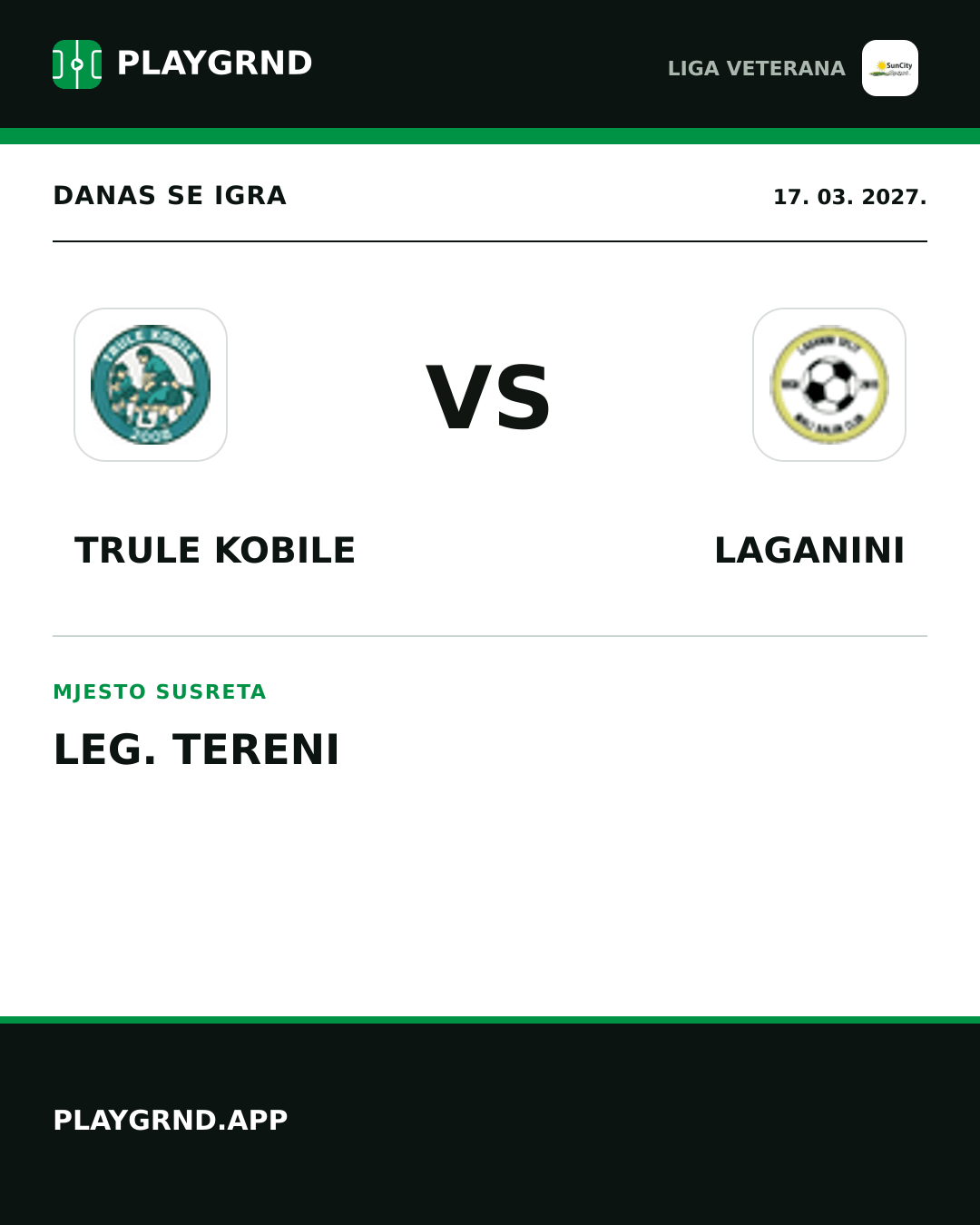 Instagram slika: Trule Kobile vs Laganini