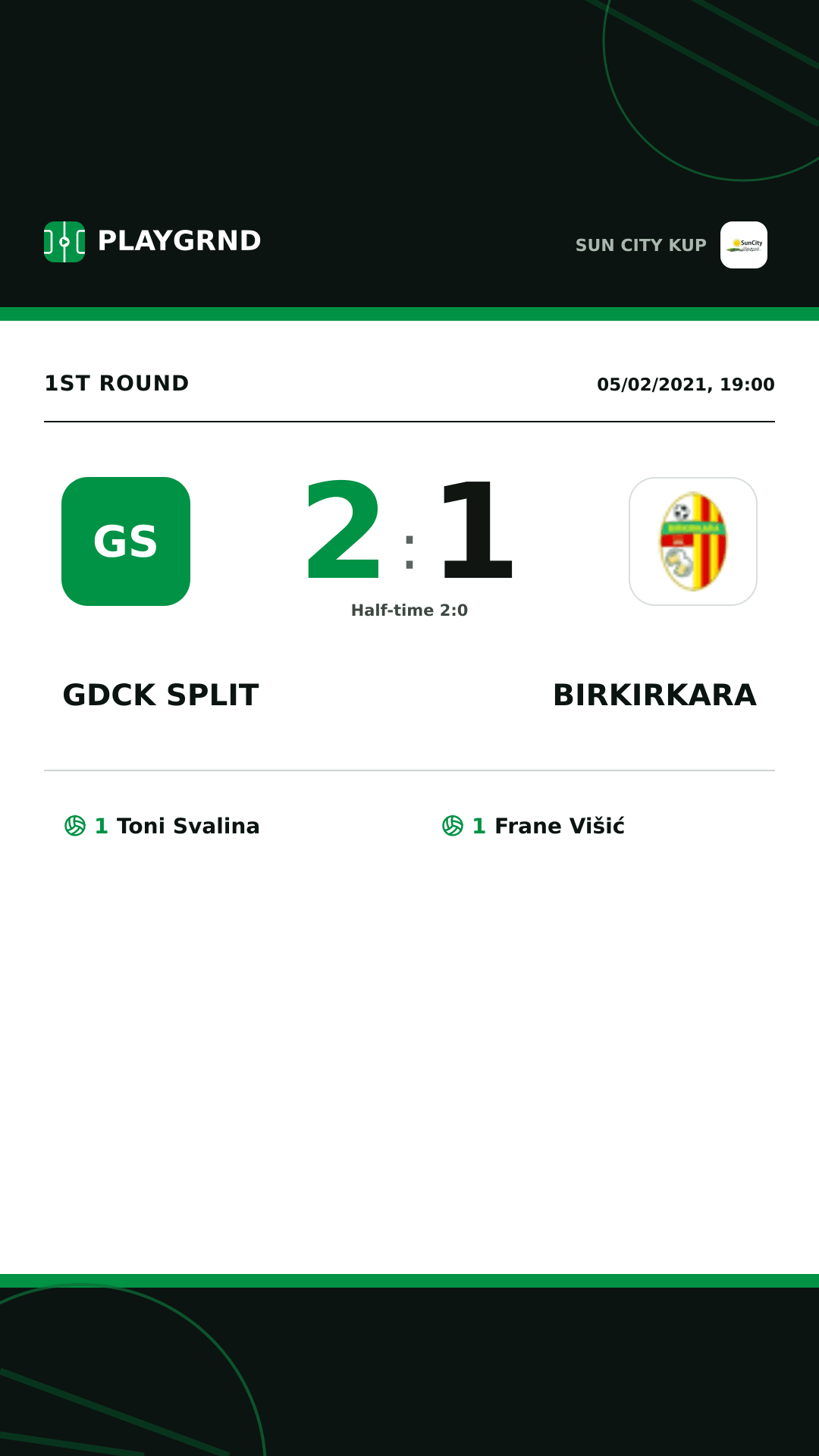 Instagram artwork: Gdck Split 2:1 Birkirkara
