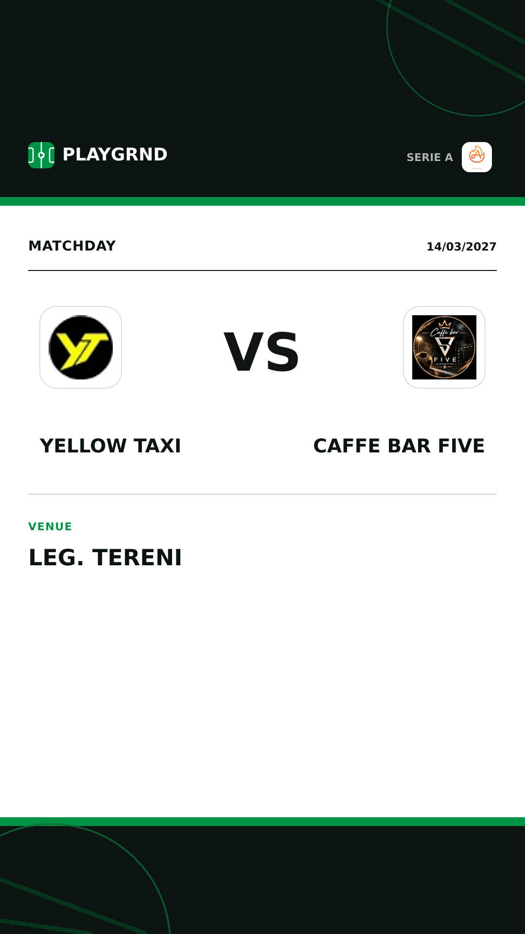Instagram artwork: Yellow Taxi vs Caffe Bar Five