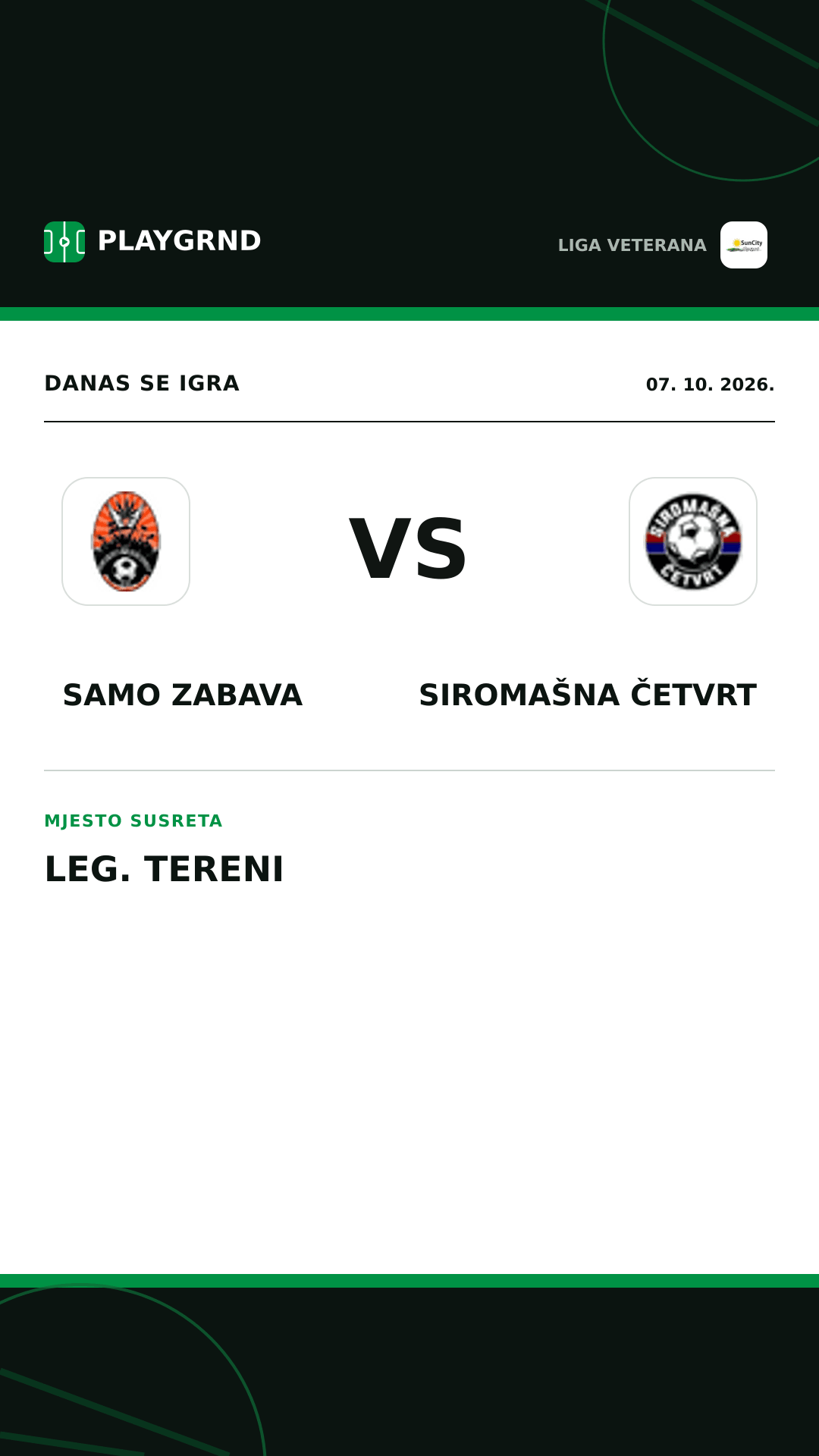 Instagram slika: Samo Zabava vs Siromašna Četvrt