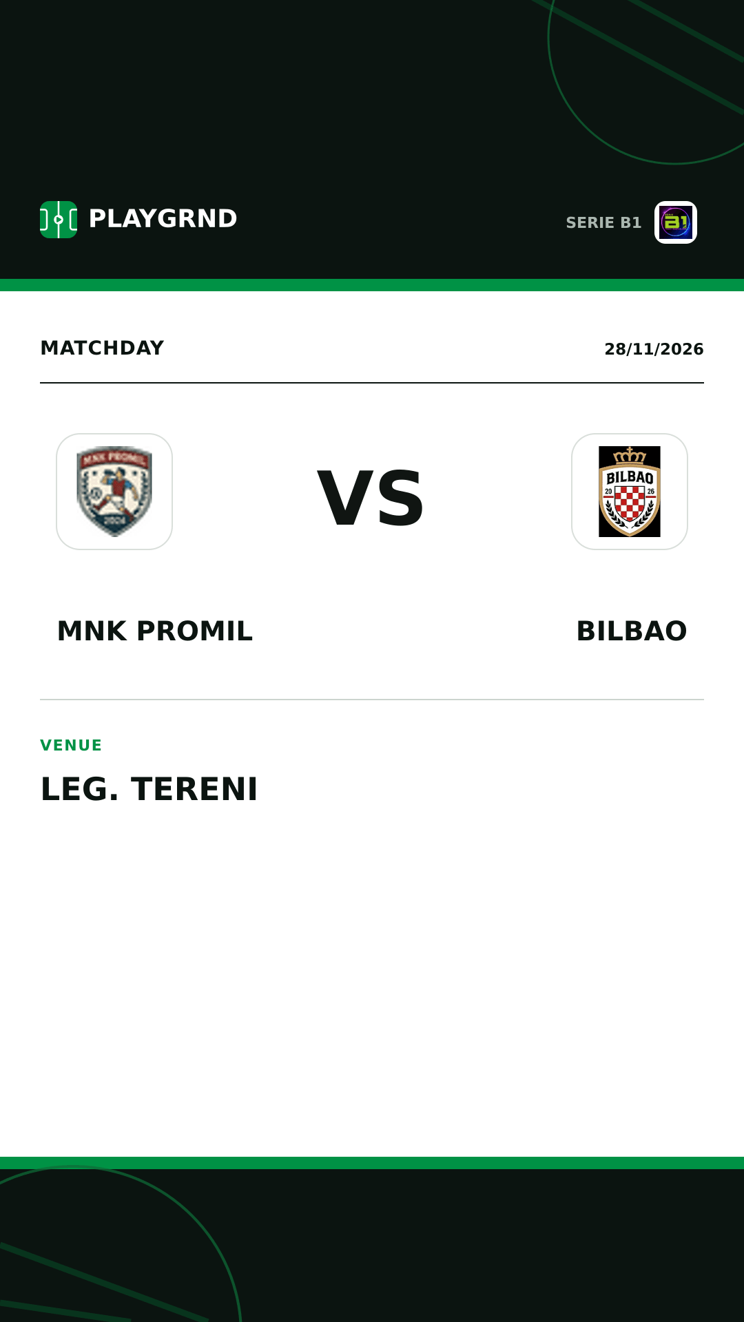 Instagram artwork: Mnk Promil vs Bilbao
