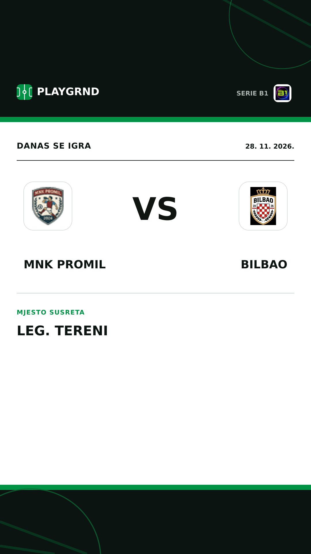 Instagram slika: Mnk Promil vs Bilbao
