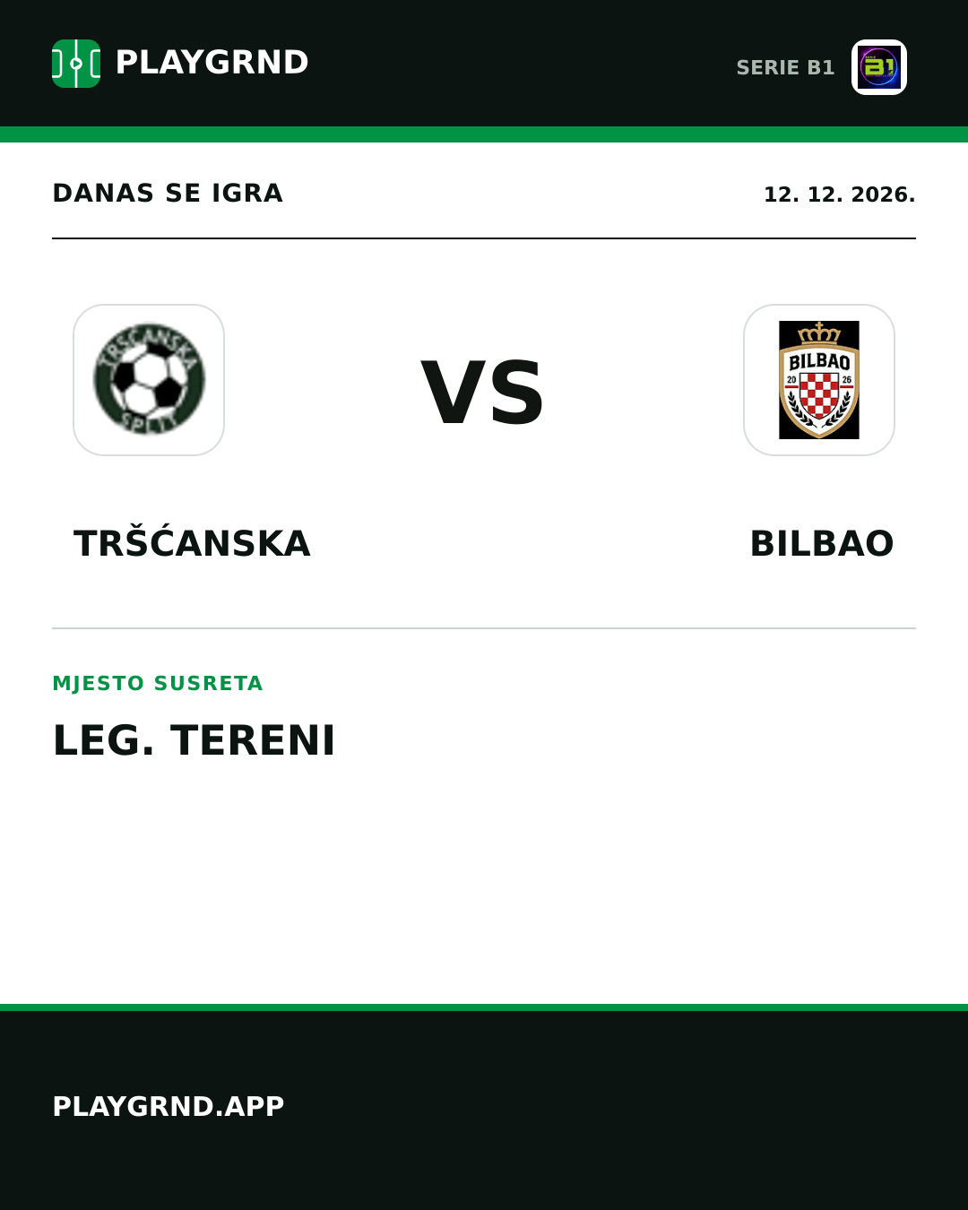 Instagram slika: Tršćanska vs Bilbao