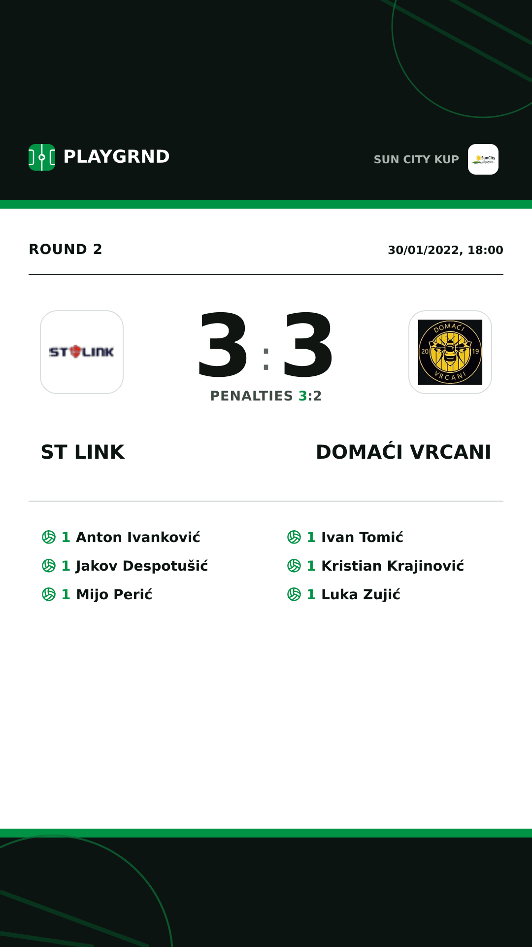 Instagram artwork: ST Link 3:3 Domaći Vrcani