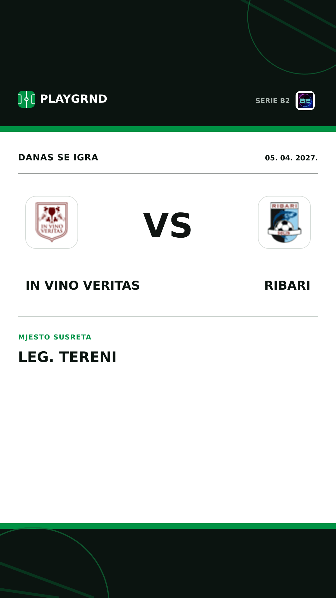 Instagram slika: IN Vino Veritas vs Ribari