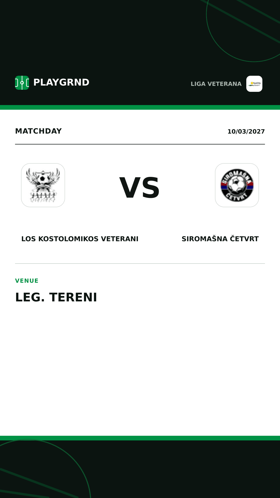 Instagram artwork: Los Kostolomikos Veterani vs Siromašna Četvrt