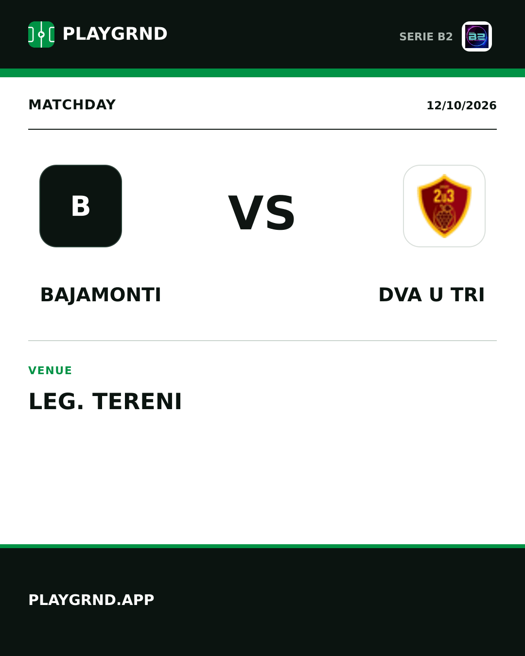 Instagram artwork: Bajamonti vs Dva U Tri