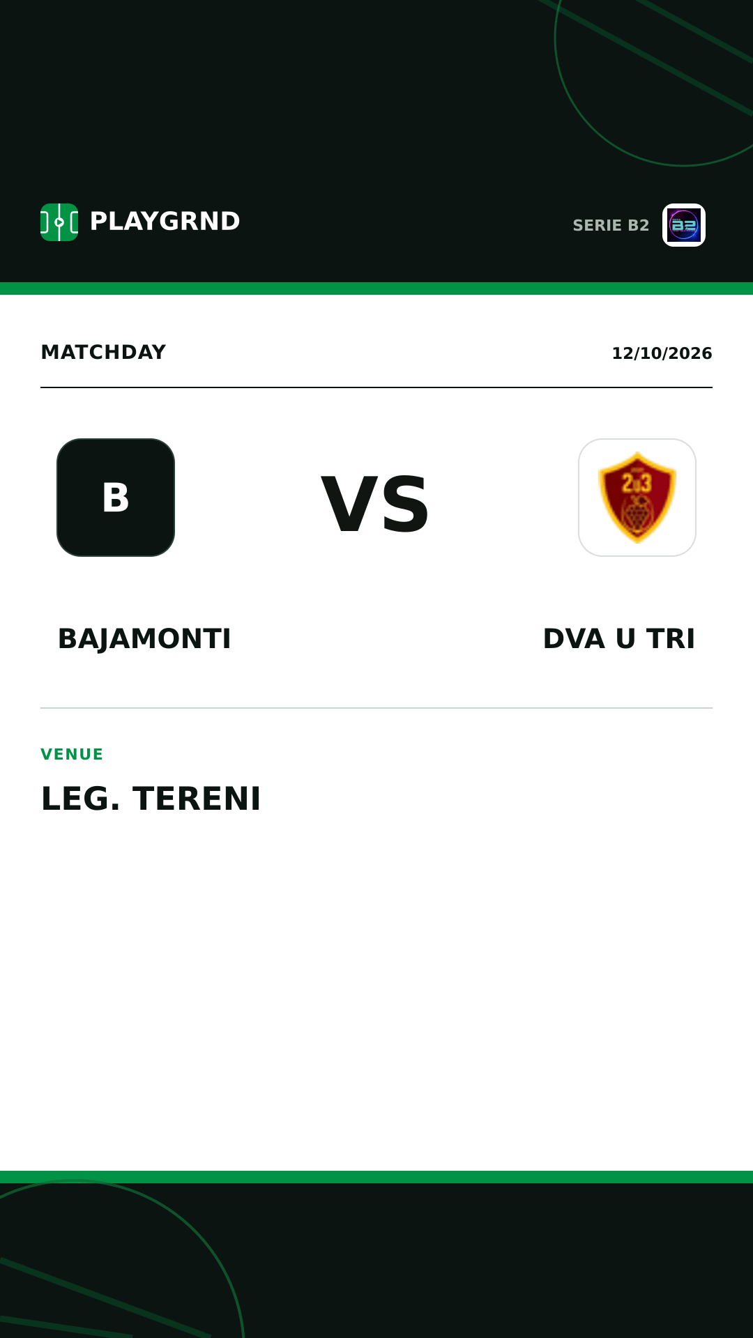 Instagram artwork: Bajamonti vs Dva U Tri