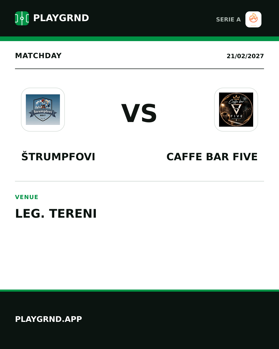Instagram artwork: Štrumpfovi vs Caffe Bar Five