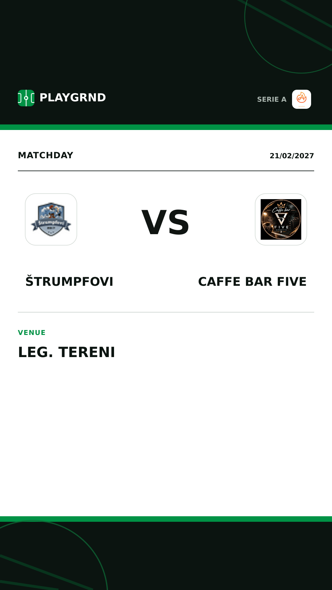 Instagram artwork: Štrumpfovi vs Caffe Bar Five