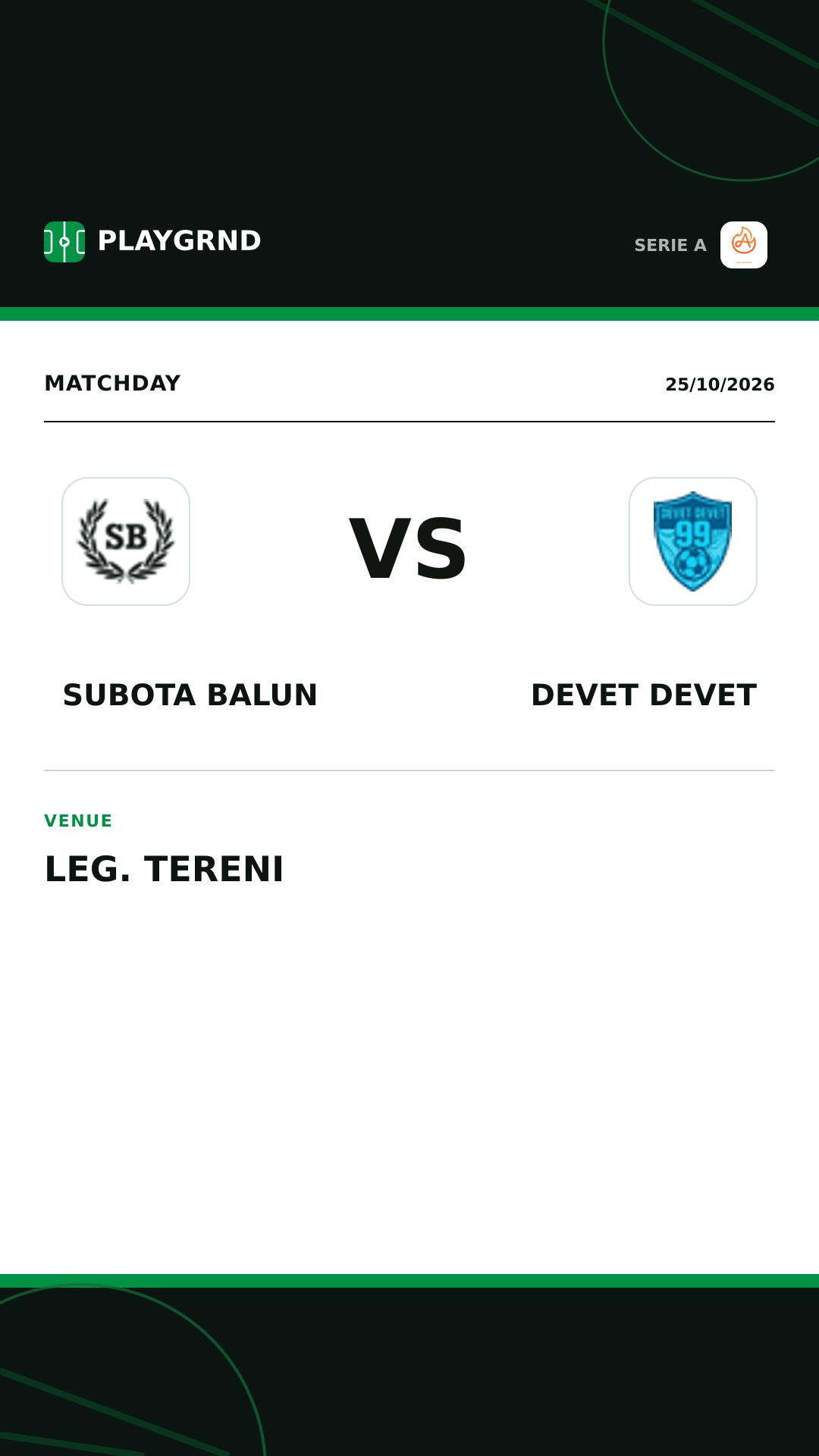 Instagram artwork: Subota Balun vs Devet Devet
