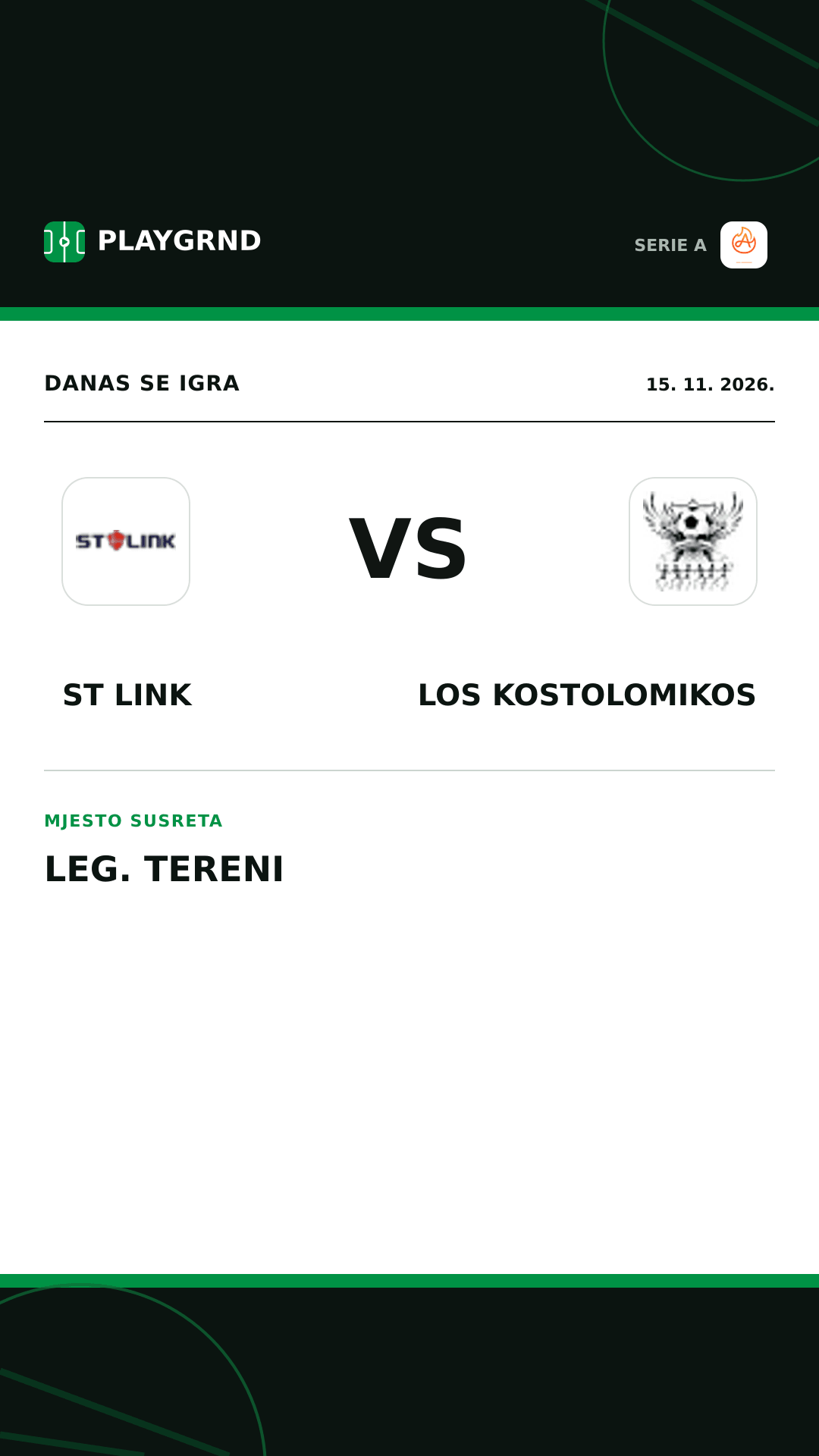 Instagram slika: ST Link vs Los Kostolomikos
