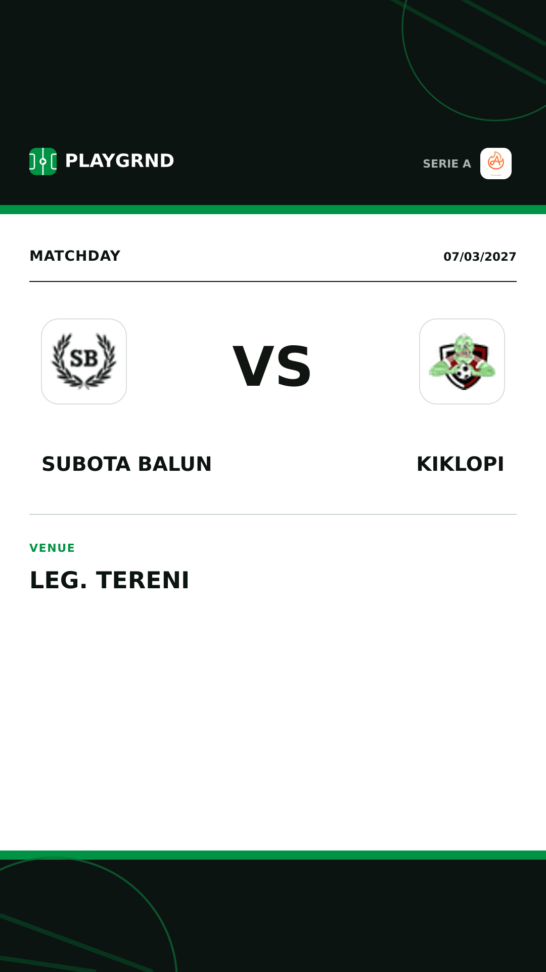 Instagram artwork: Subota Balun vs Kiklopi