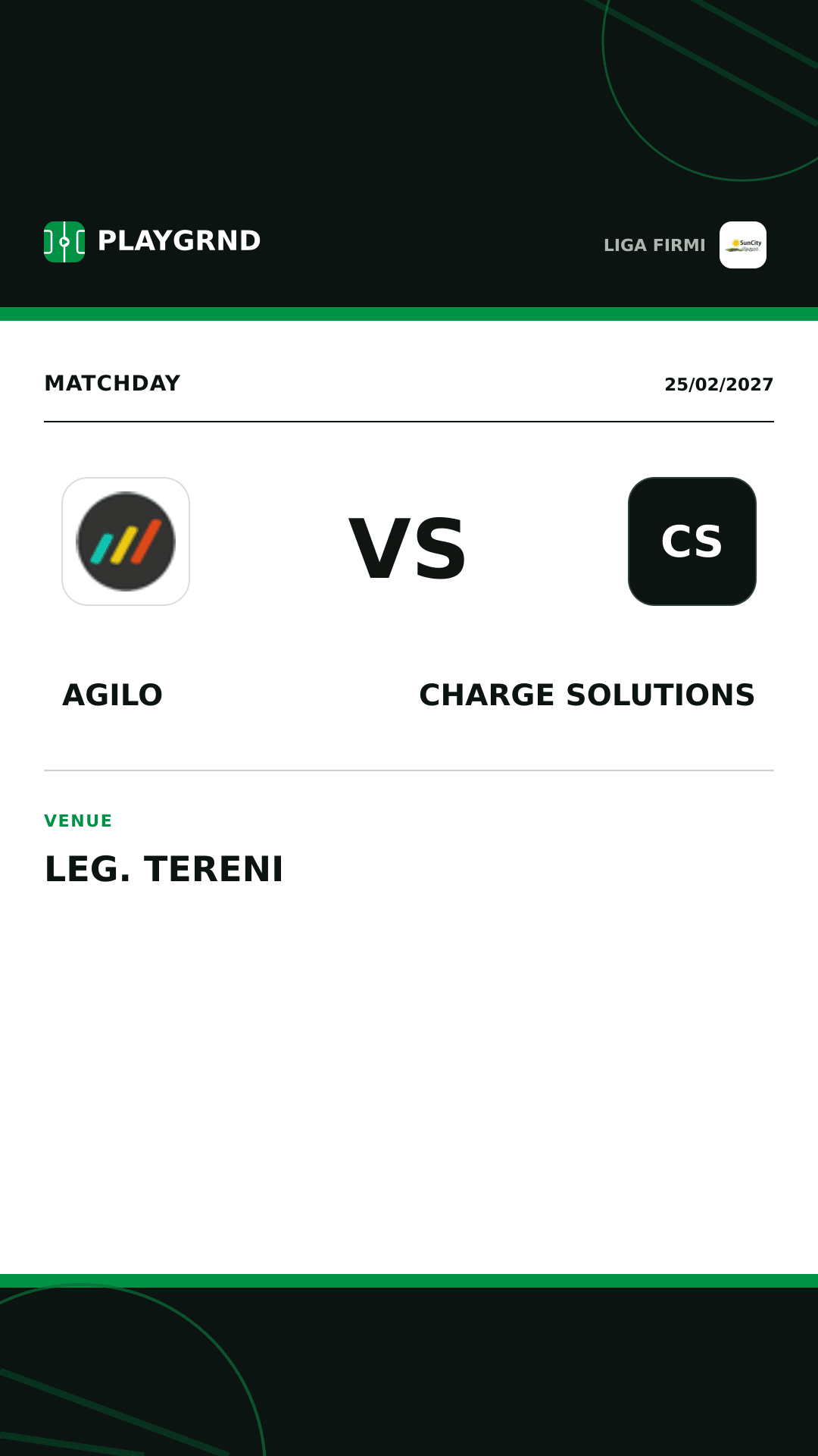 Instagram artwork: Agilo vs Charge Solutions