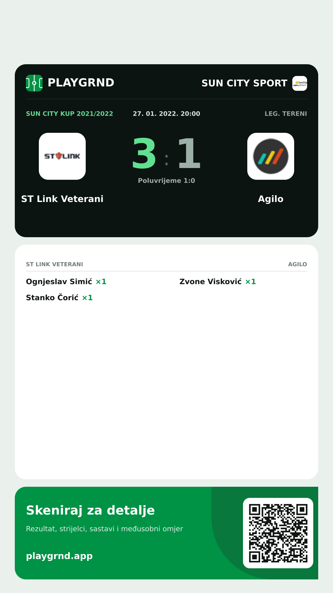 Story image: ST Link Veterani 3:1 Agilo