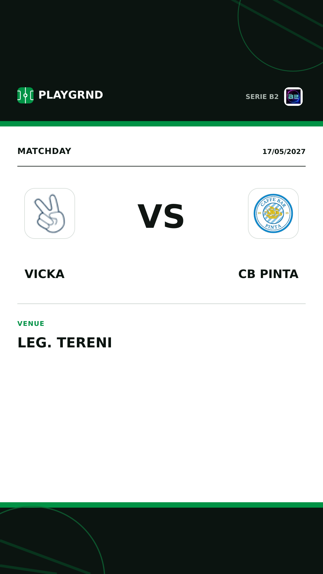 Instagram artwork: Vicka vs CB Pinta