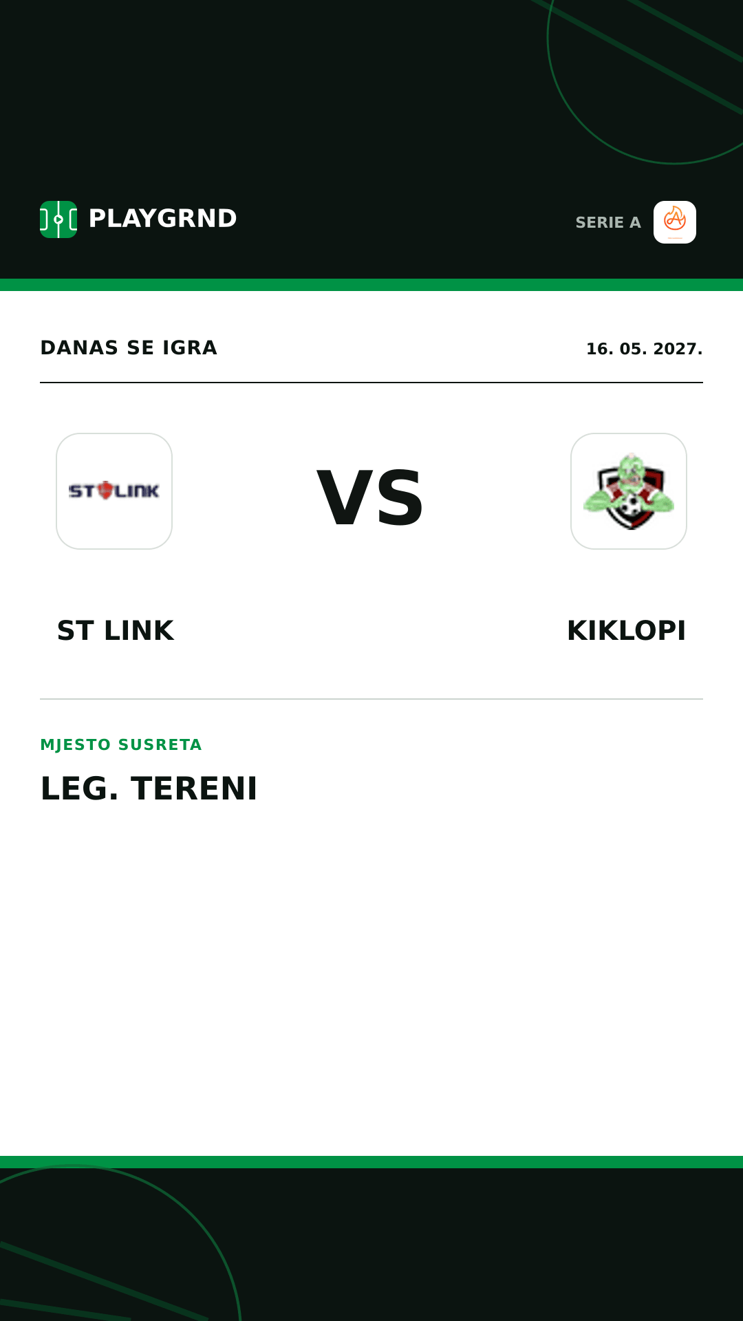 Instagram slika: ST Link vs Kiklopi