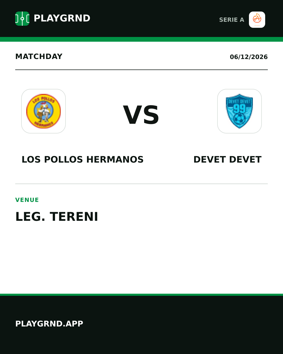 Instagram artwork: Los Pollos Hermanos vs Devet Devet