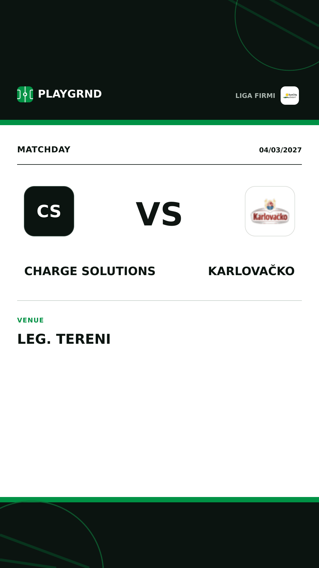 Instagram artwork: Charge Solutions vs Karlovačko