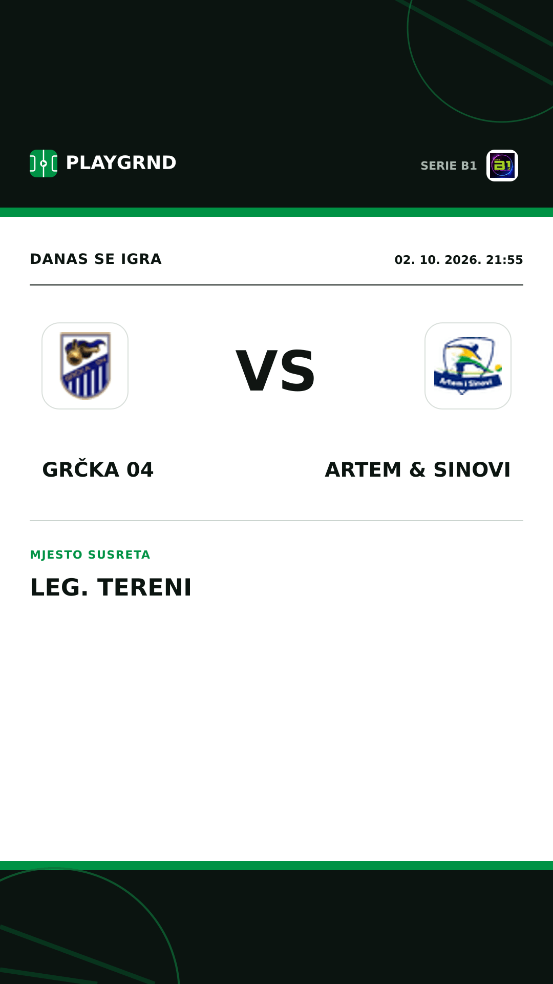 Instagram slika: Grčka 04 vs Artem & Sinovi