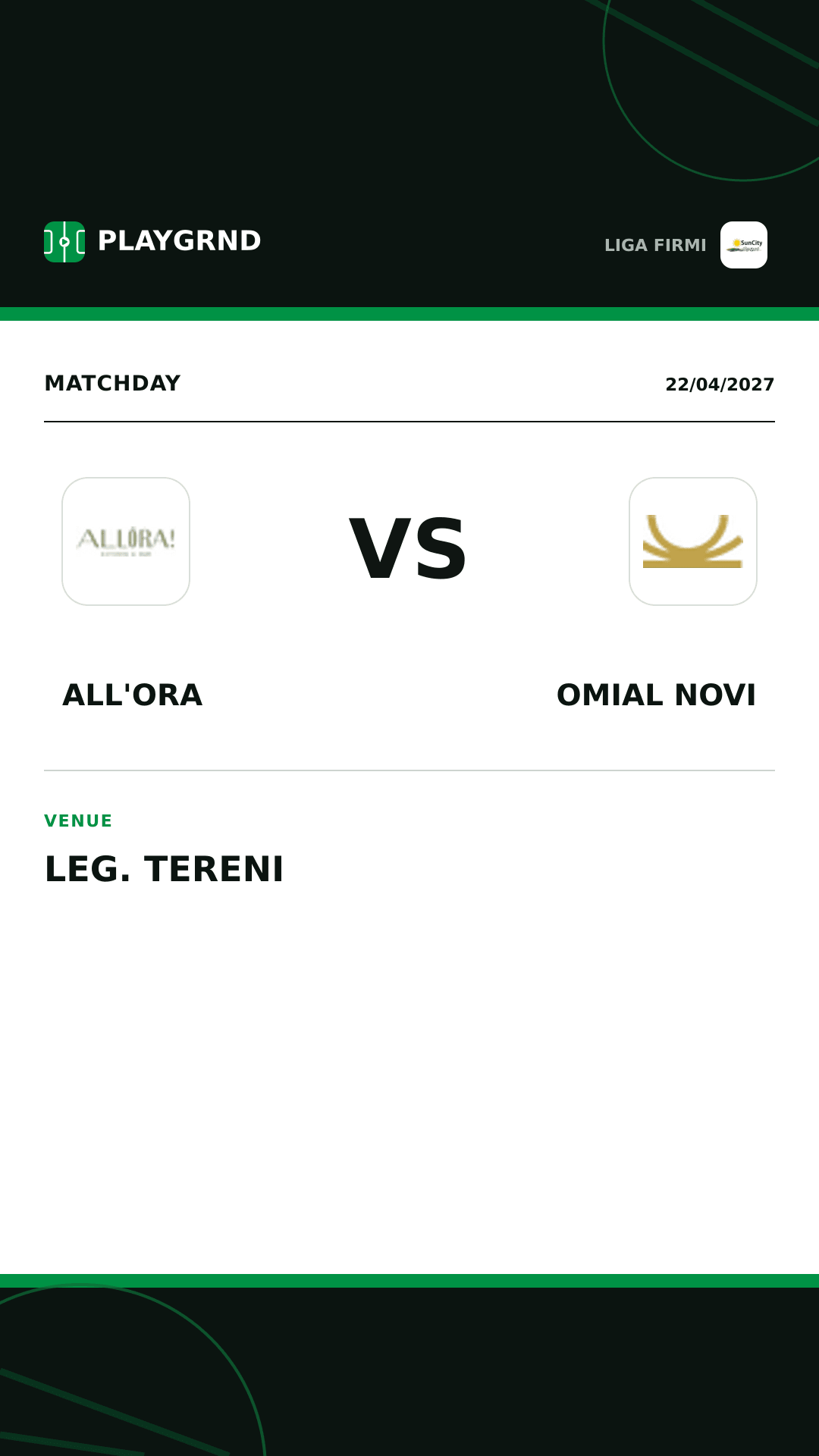 Instagram artwork: All'Ora vs Omial Novi