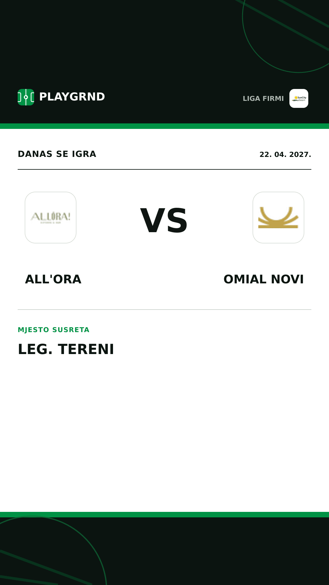 Instagram slika: All'Ora vs Omial Novi