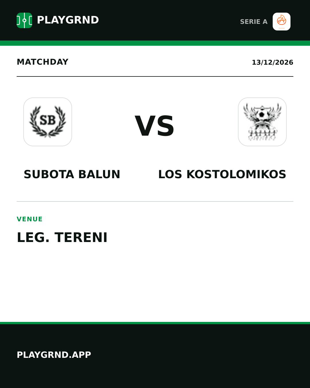 Instagram artwork: Subota Balun vs Los Kostolomikos