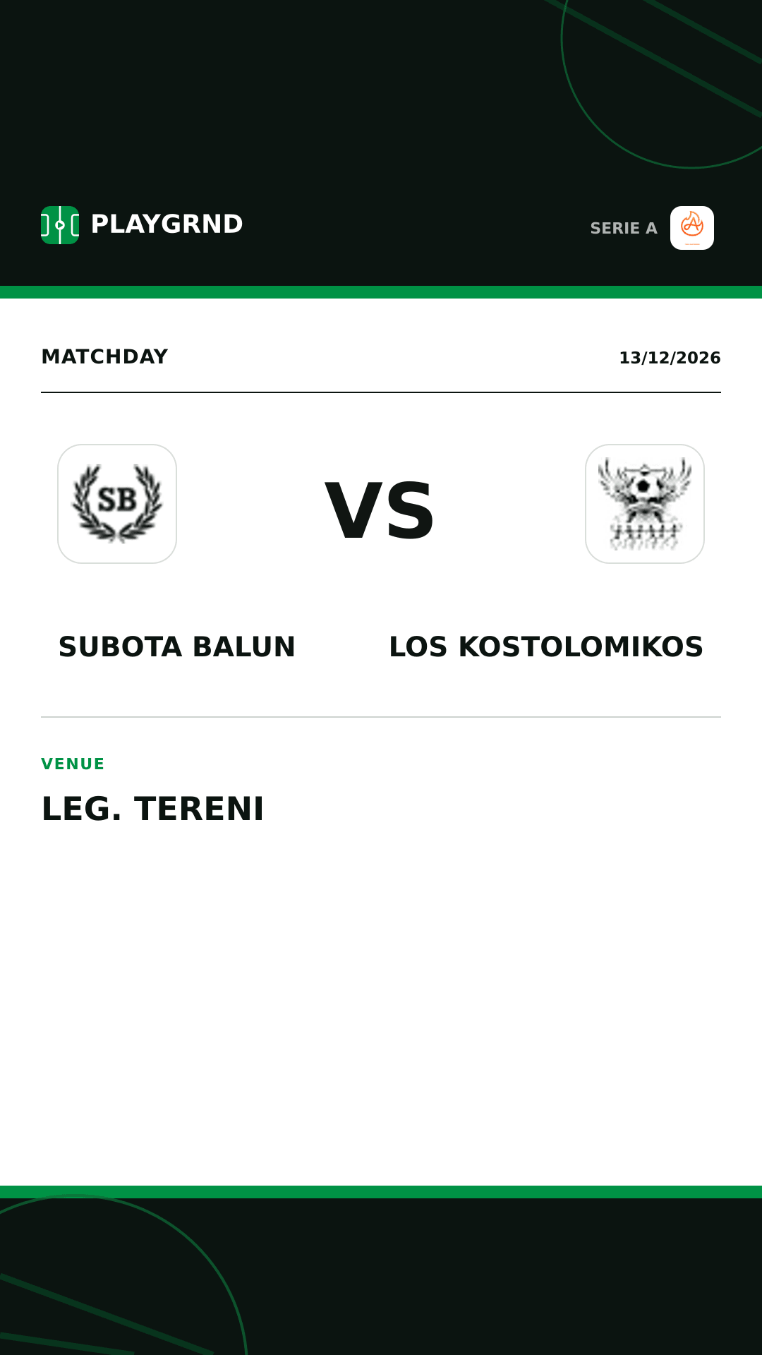Instagram artwork: Subota Balun vs Los Kostolomikos