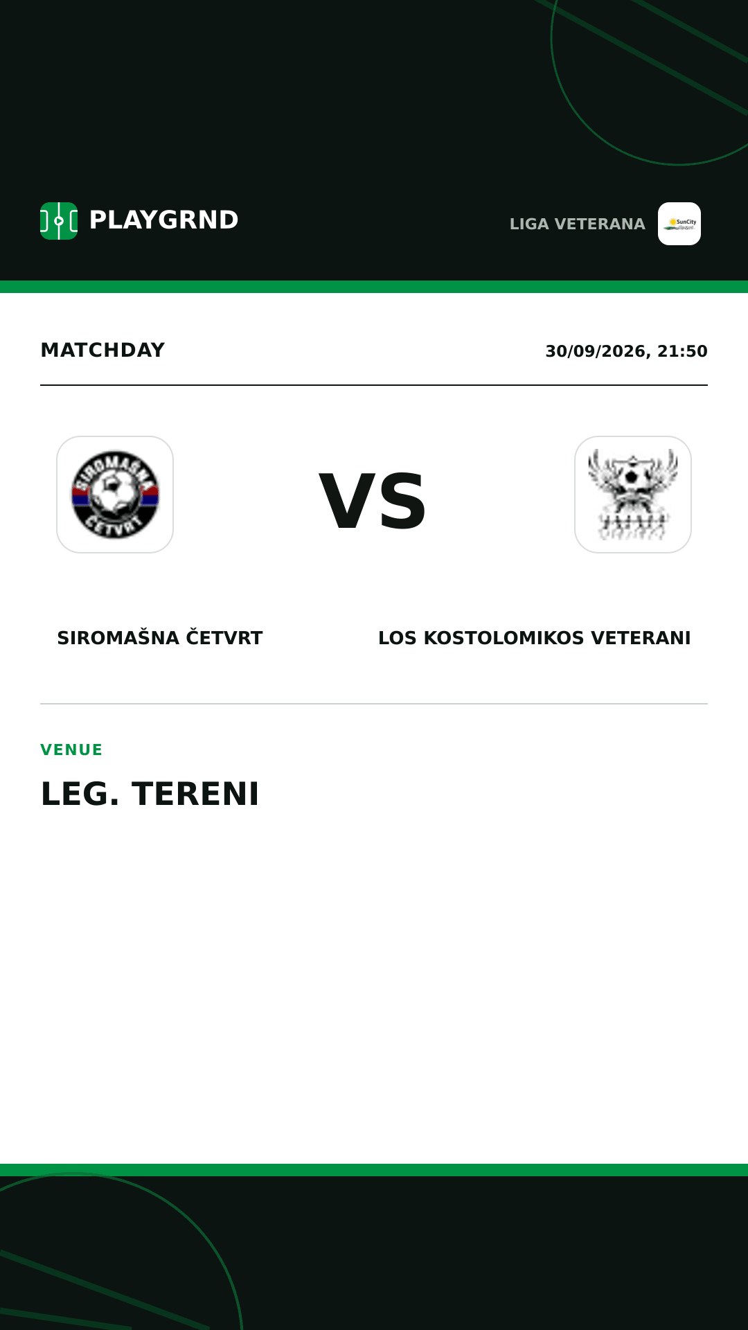 Instagram artwork: Siromašna Četvrt vs Los Kostolomikos Veterani