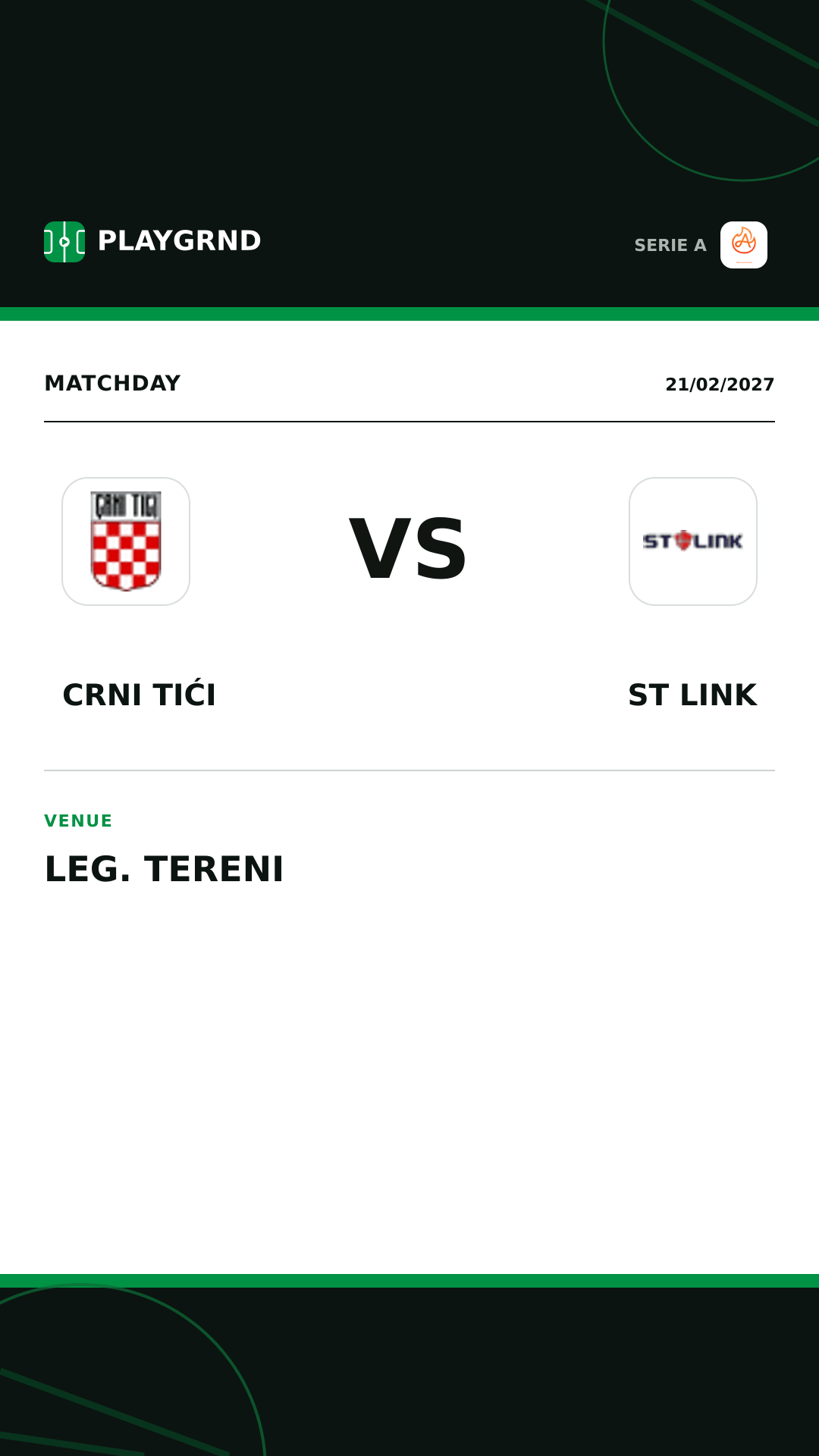 Instagram artwork: Crni Tići vs ST Link