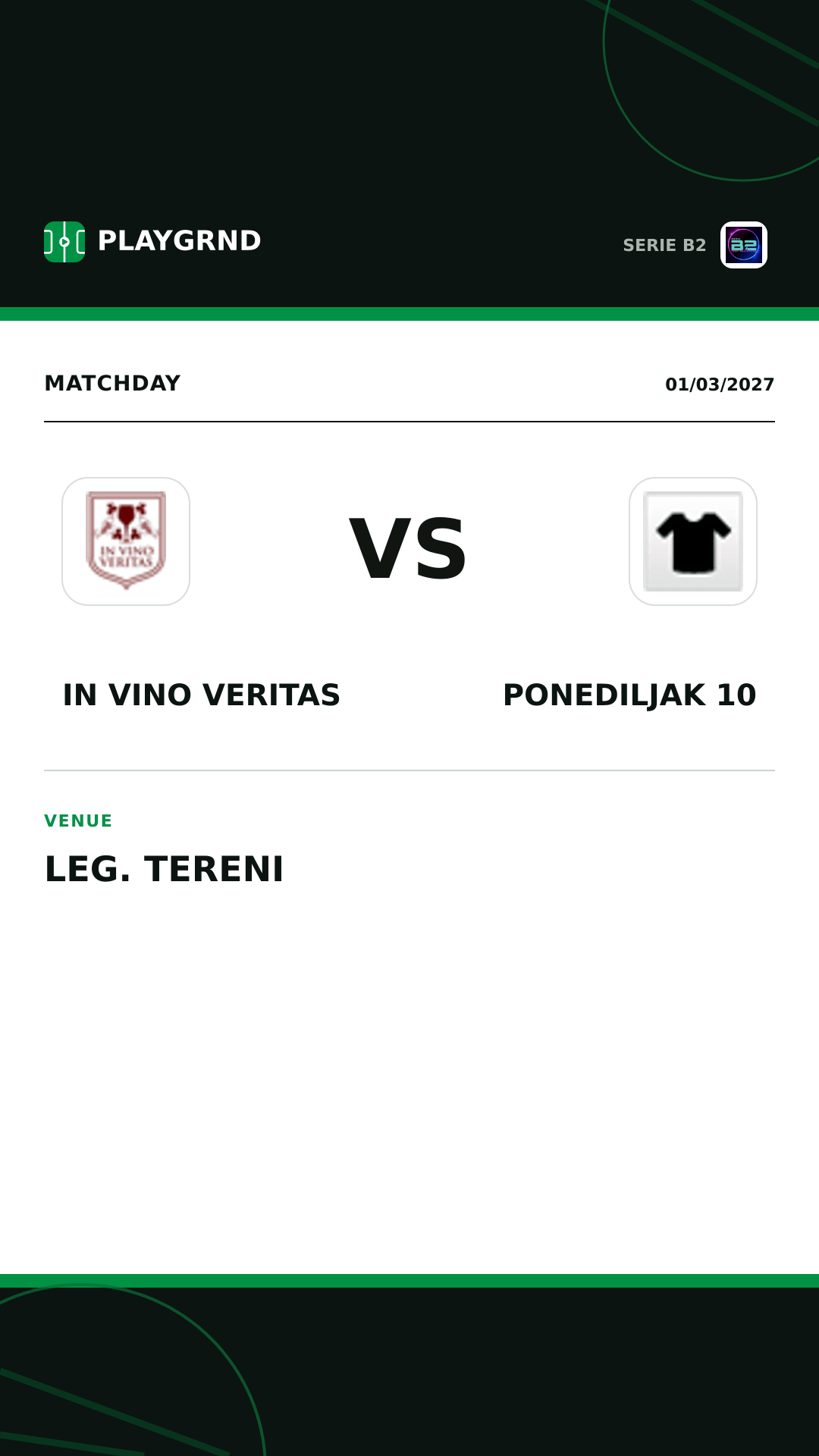 Instagram artwork: IN Vino Veritas vs Ponediljak 10