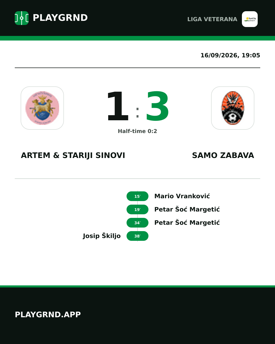 Instagram artwork: Artem & Stariji Sinovi 1:3 Samo Zabava