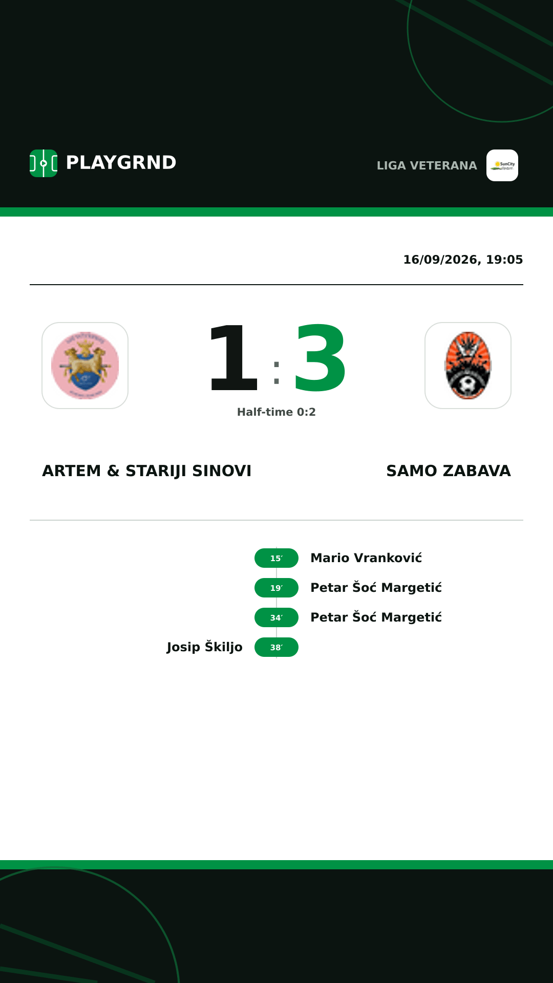 Instagram artwork: Artem & Stariji Sinovi 1:3 Samo Zabava