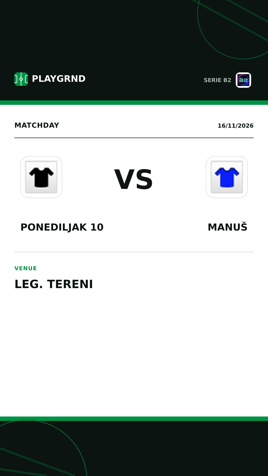 Instagram artwork: Ponediljak 10 vs Manuš