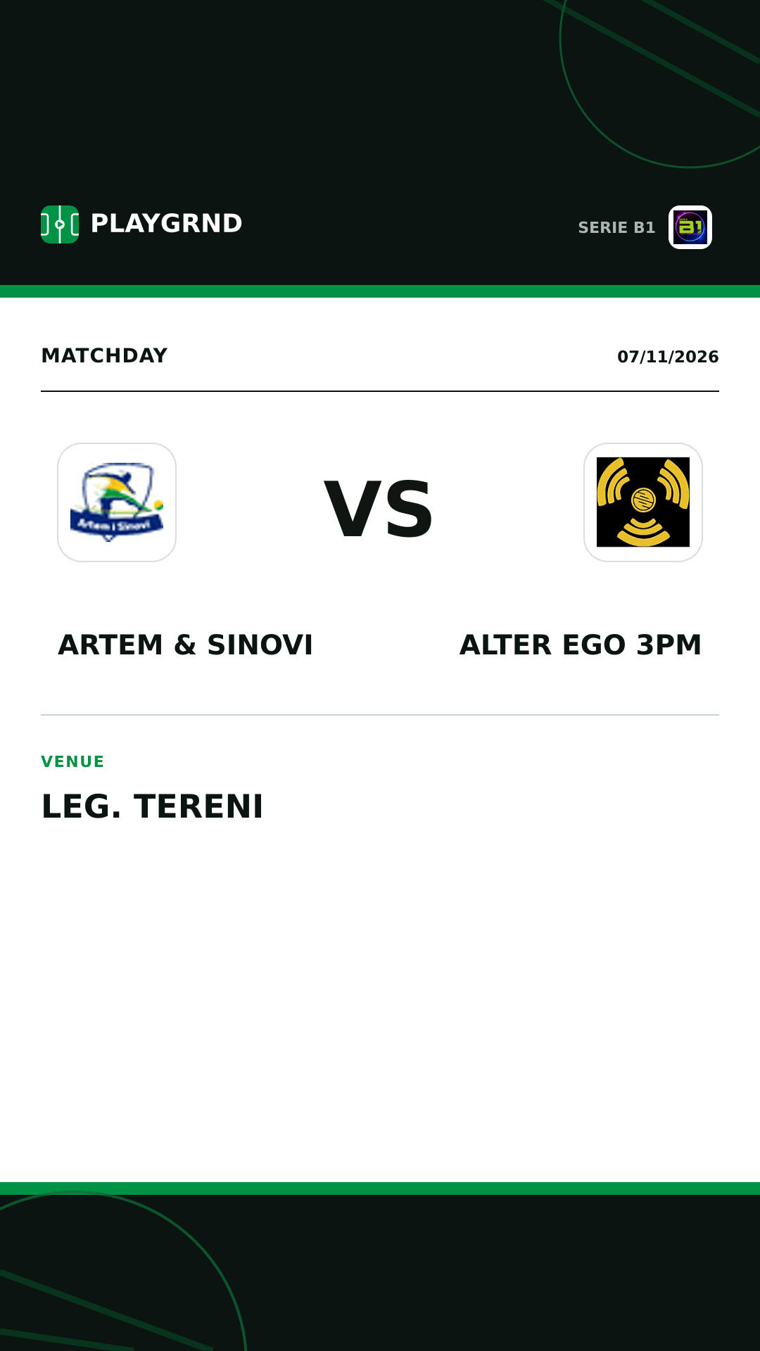 Instagram artwork: Artem & Sinovi vs Alter Ego 3PM