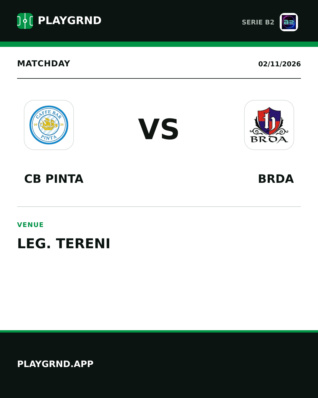 Instagram artwork: CB Pinta vs Brda