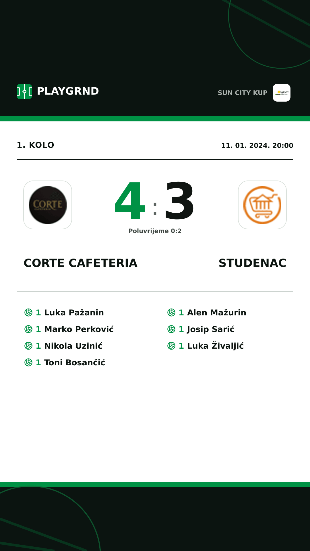 Instagram slika: Corte Cafeteria 4:3 Studenac