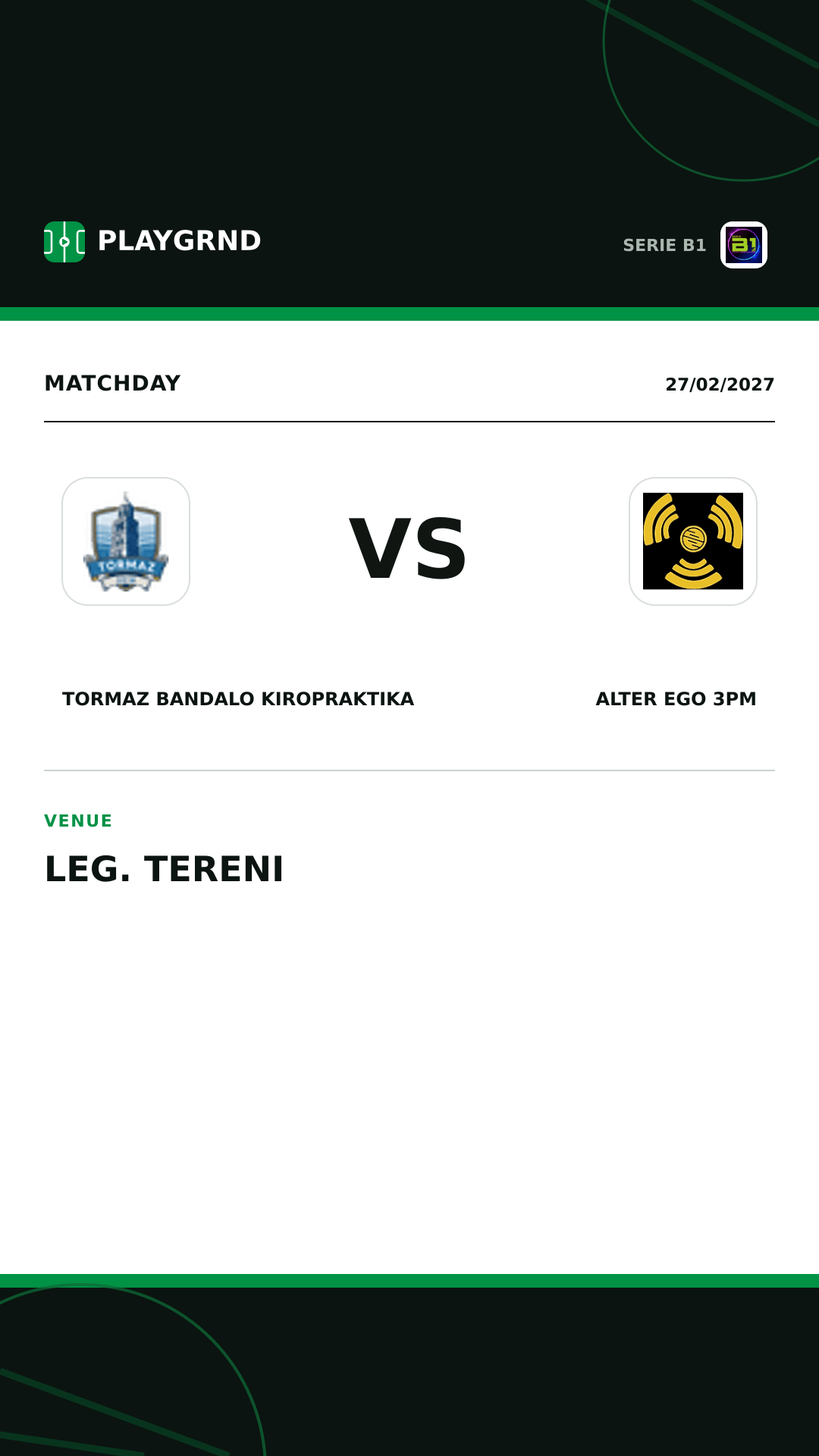 Instagram artwork: Tormaz Bandalo Kiropraktika vs Alter Ego 3PM