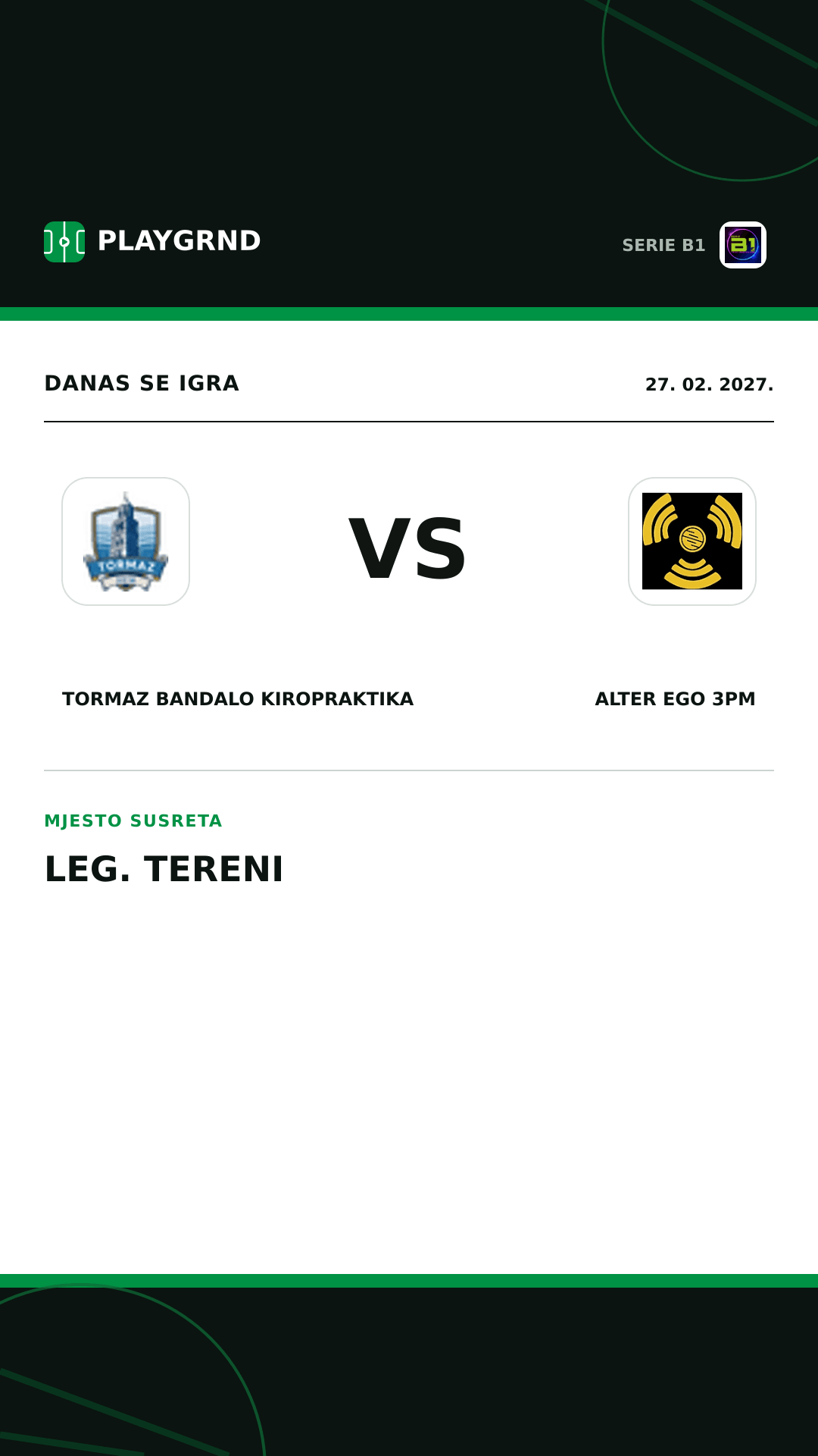 Instagram slika: Tormaz Bandalo Kiropraktika vs Alter Ego 3PM