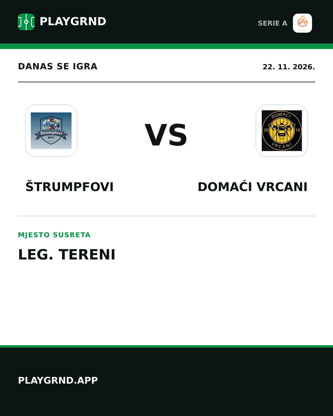 Instagram slika: Štrumpfovi vs Domaći Vrcani