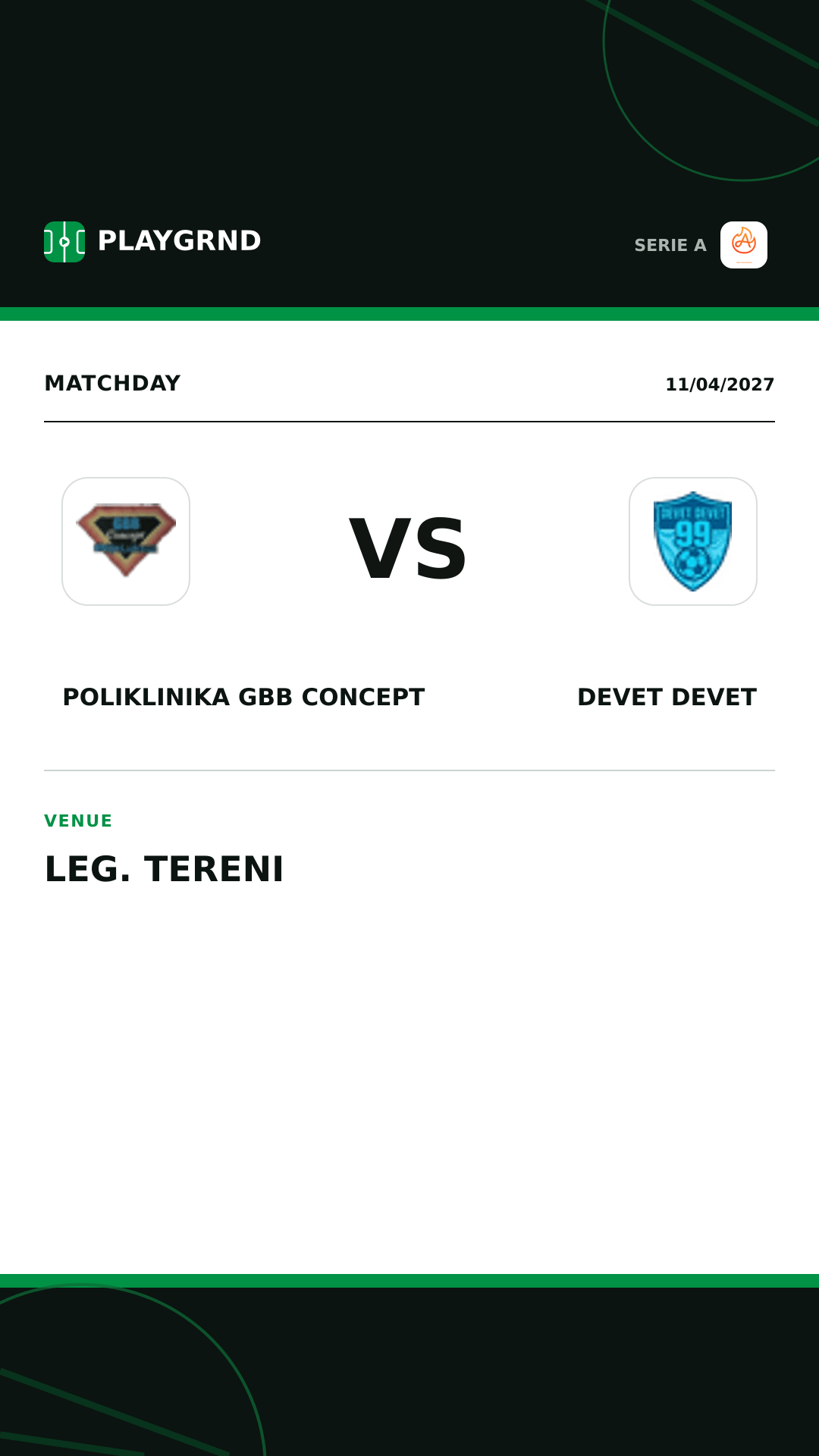 Instagram artwork: Poliklinika Gbb Concept vs Devet Devet