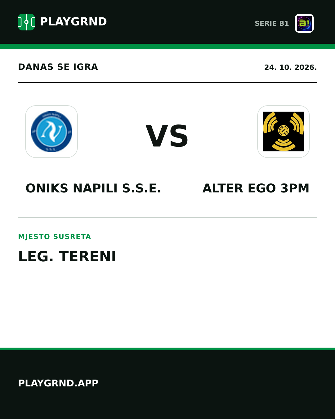 Instagram slika: Oniks Napili S.S.E. vs Alter Ego 3PM