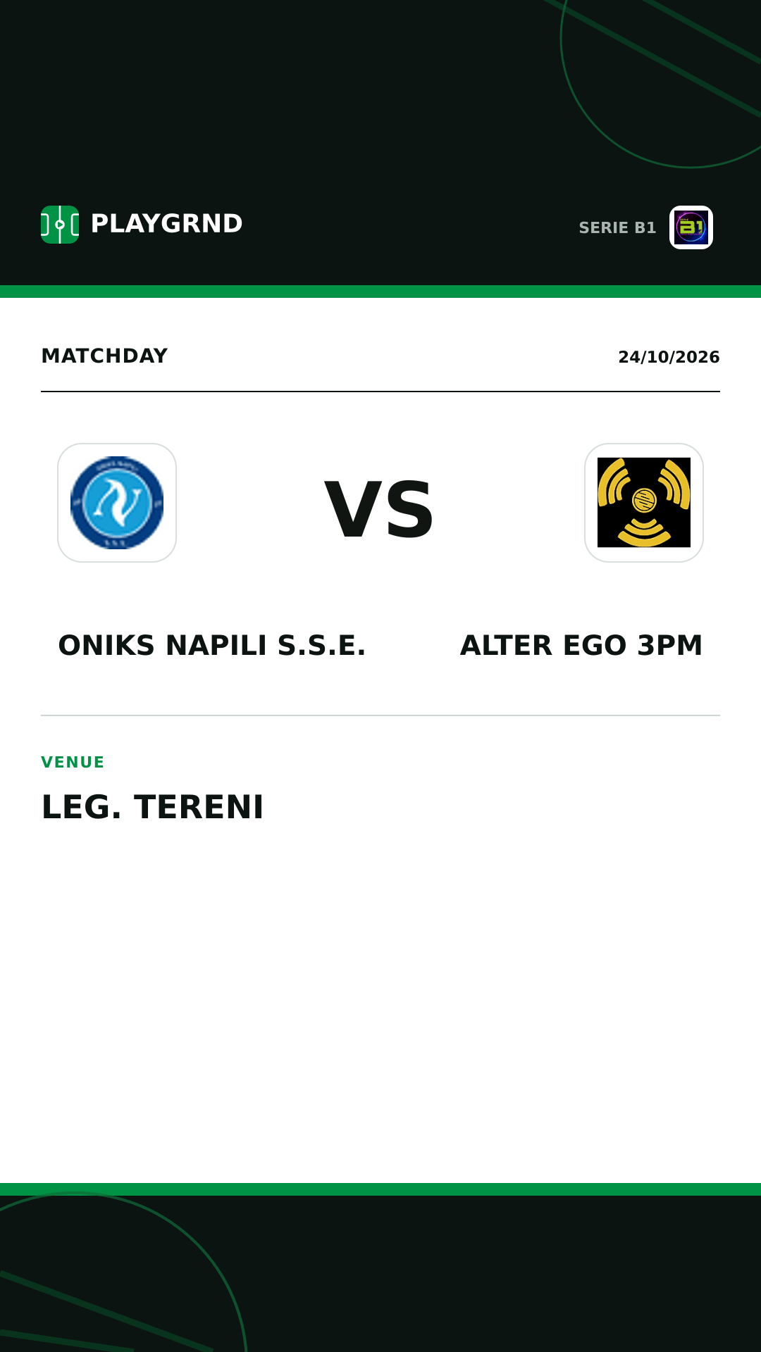 Instagram artwork: Oniks Napili S.S.E. vs Alter Ego 3PM