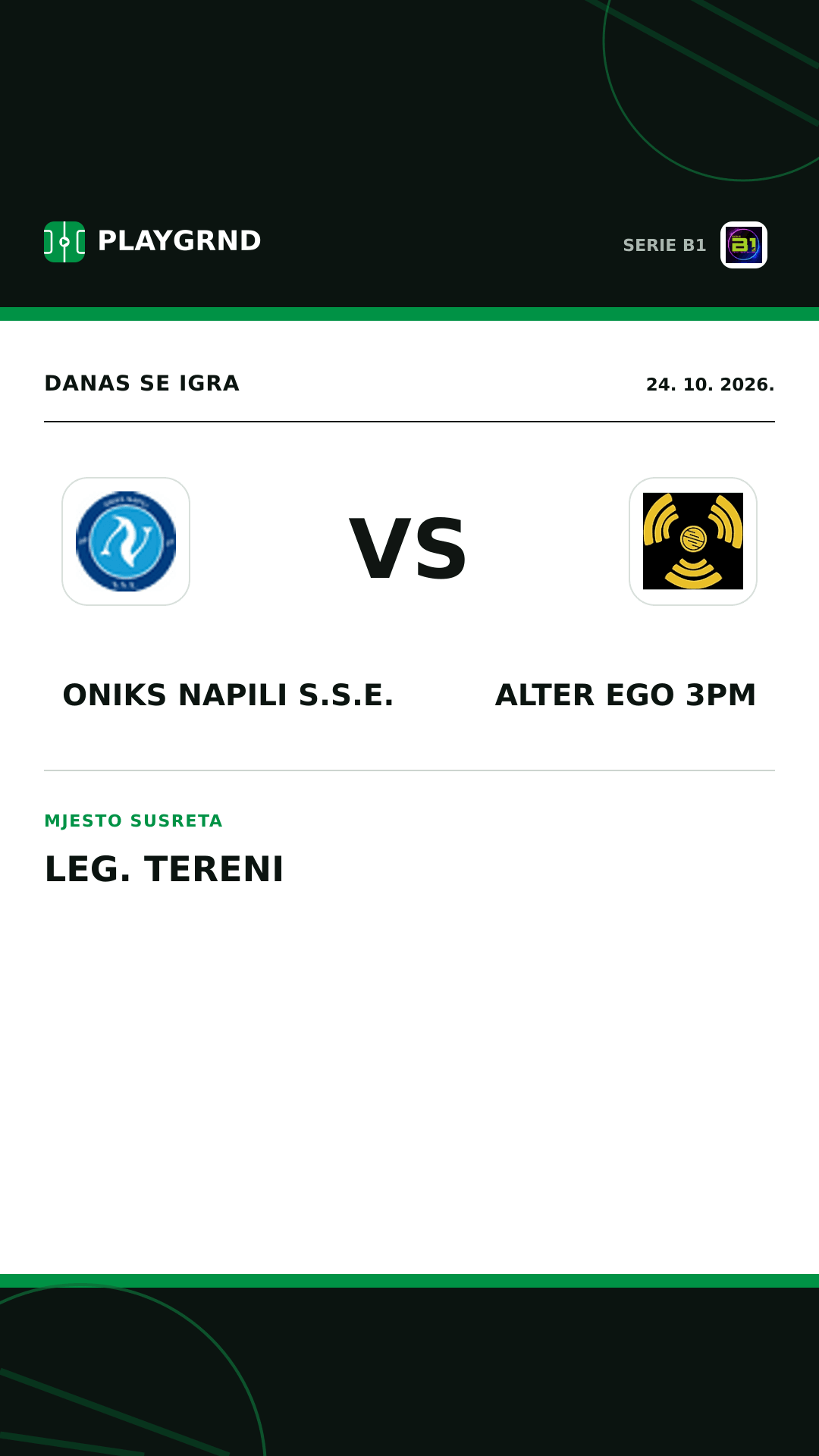 Instagram slika: Oniks Napili S.S.E. vs Alter Ego 3PM